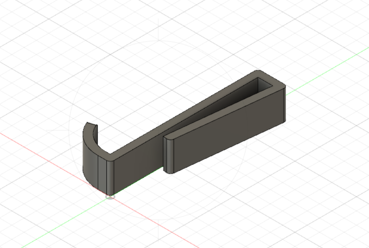 Miniatura 4 do modelo 3D Simple shower hook