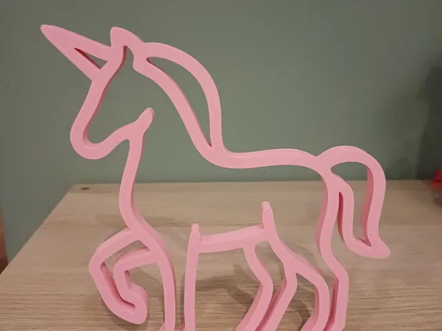 Unicorn silhouette / wall art