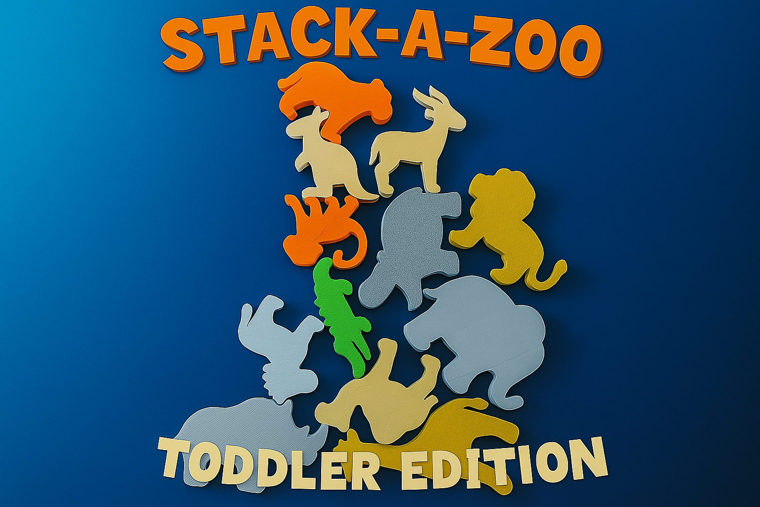 Stack-a-Zoo: Toddler Edition! Stacking Game