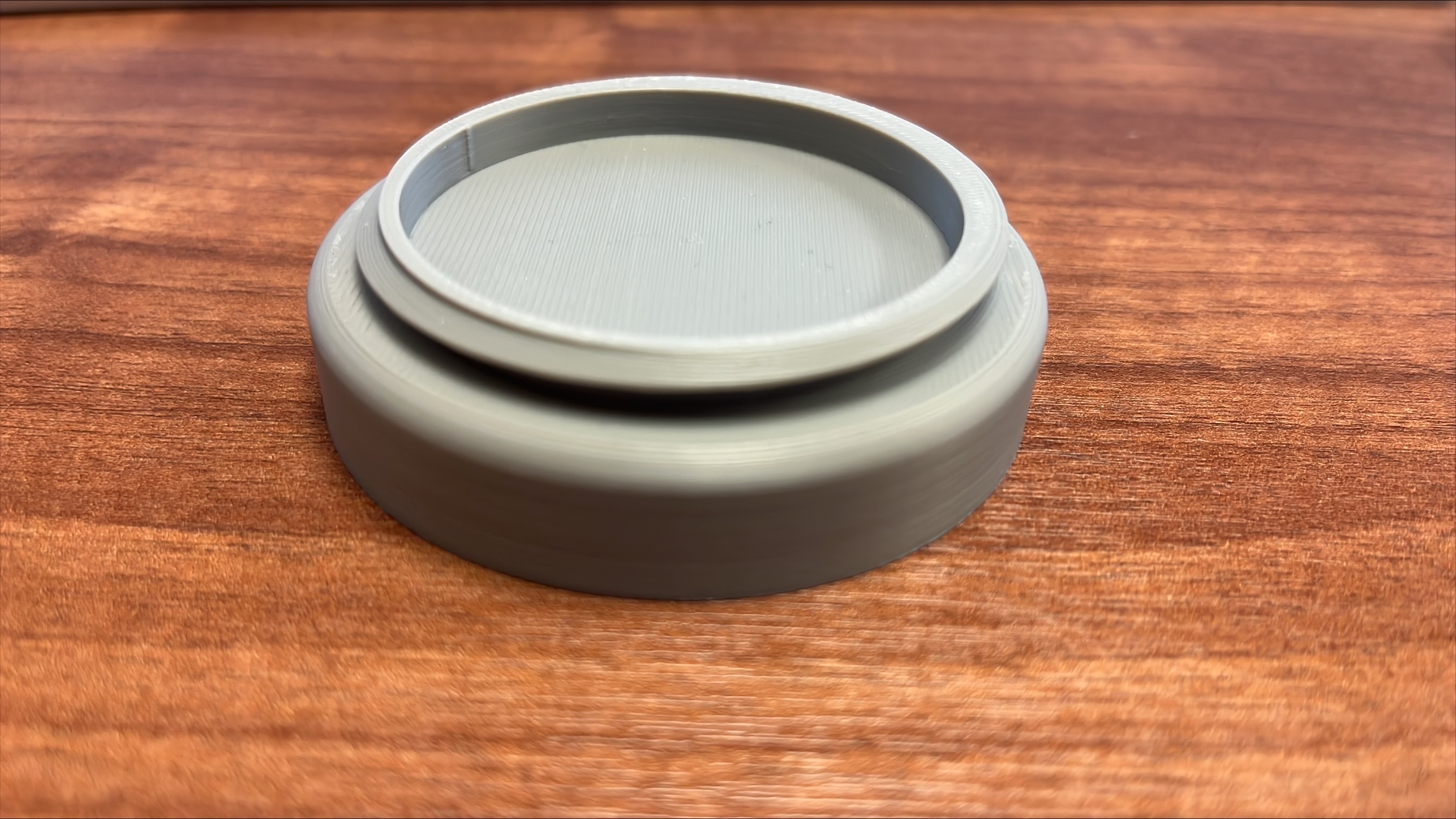 Stackable Supplement containers Threaded Cap