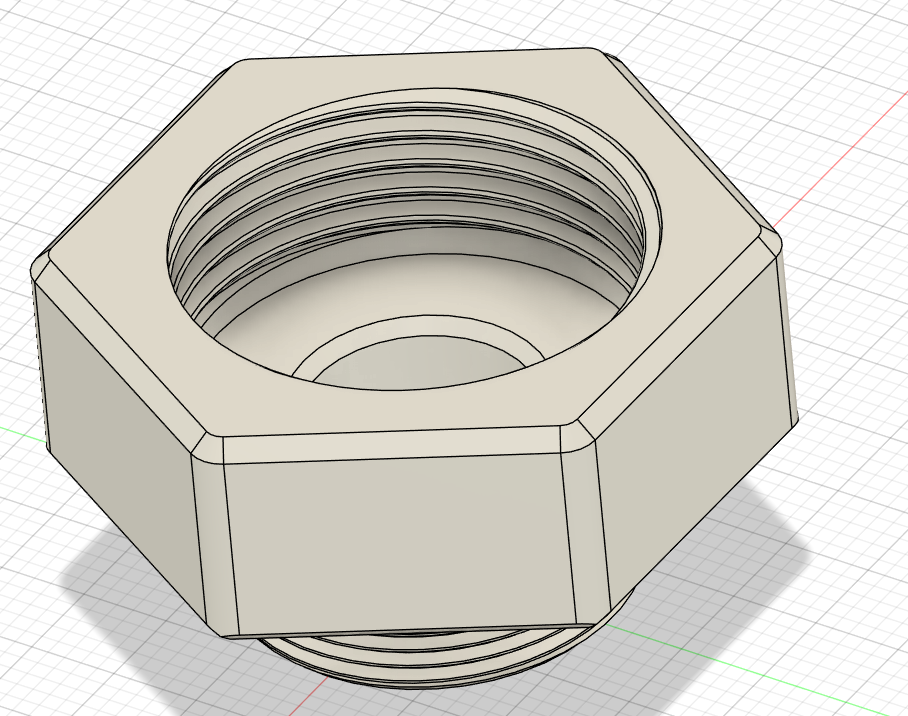 Adapter G3/4 to M22x1