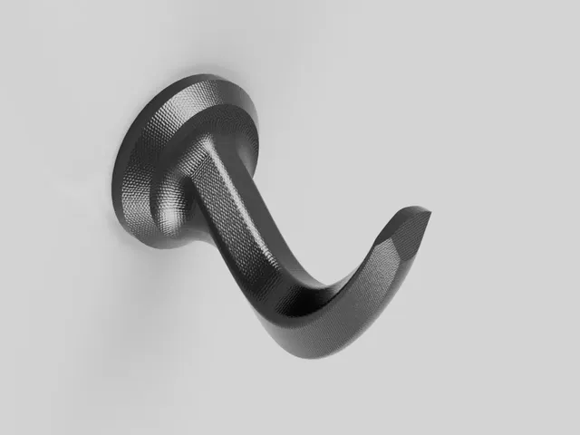 Hidden Screw, Print in Place Wall hook