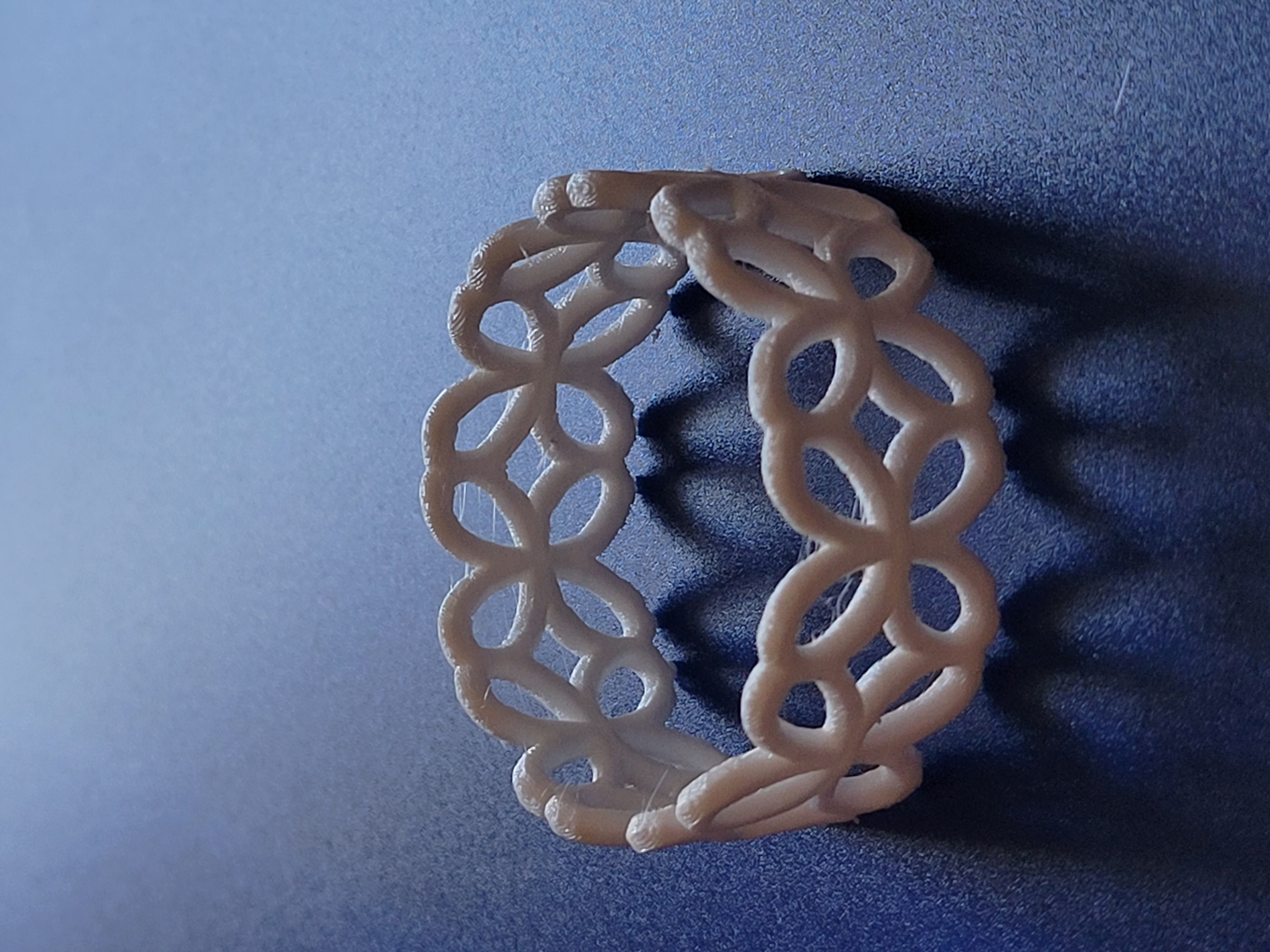 Petal napkin ring