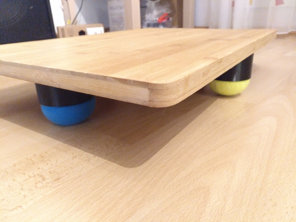 DIY Office Balance Board for Standing Desks