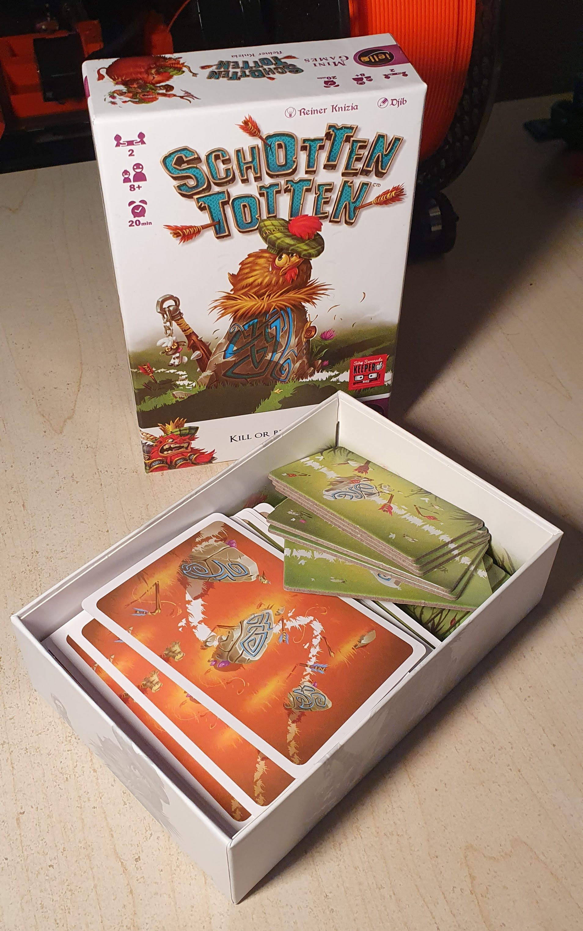 Schotten Totten game box insert by dw | Download free STL model ...