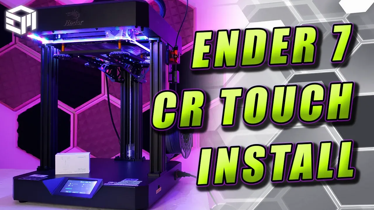 Creality Ender 7 CR Touch / BL Touch Mounting Bracket by Embrace Making, Download free STL model