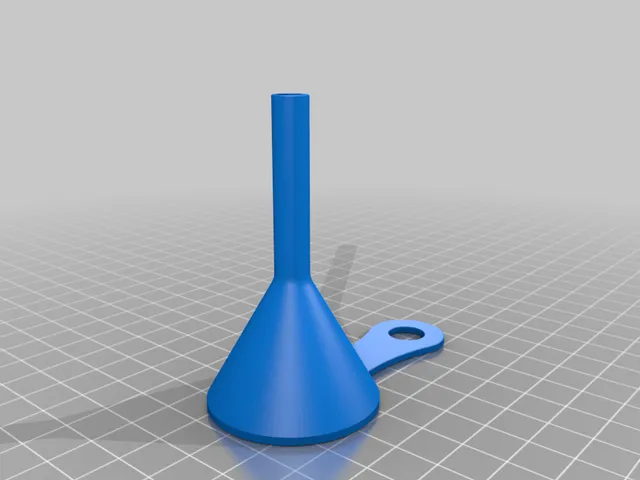 Funnel with air tube