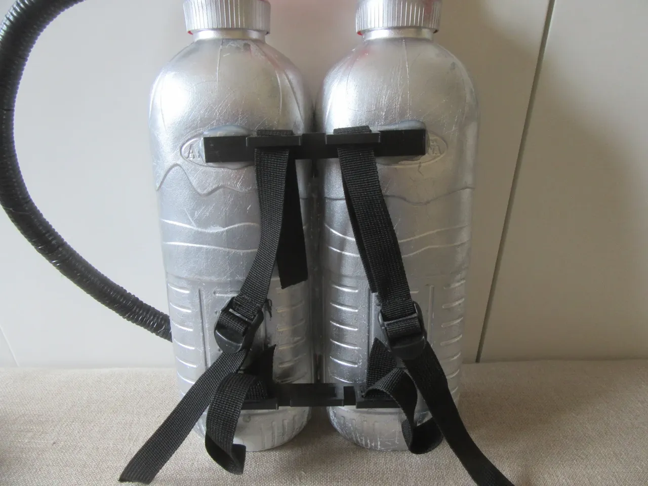 SCUBA DIVER COSTUME FOR KIDS WITH RECYCLED MILK PET BOTTLES by