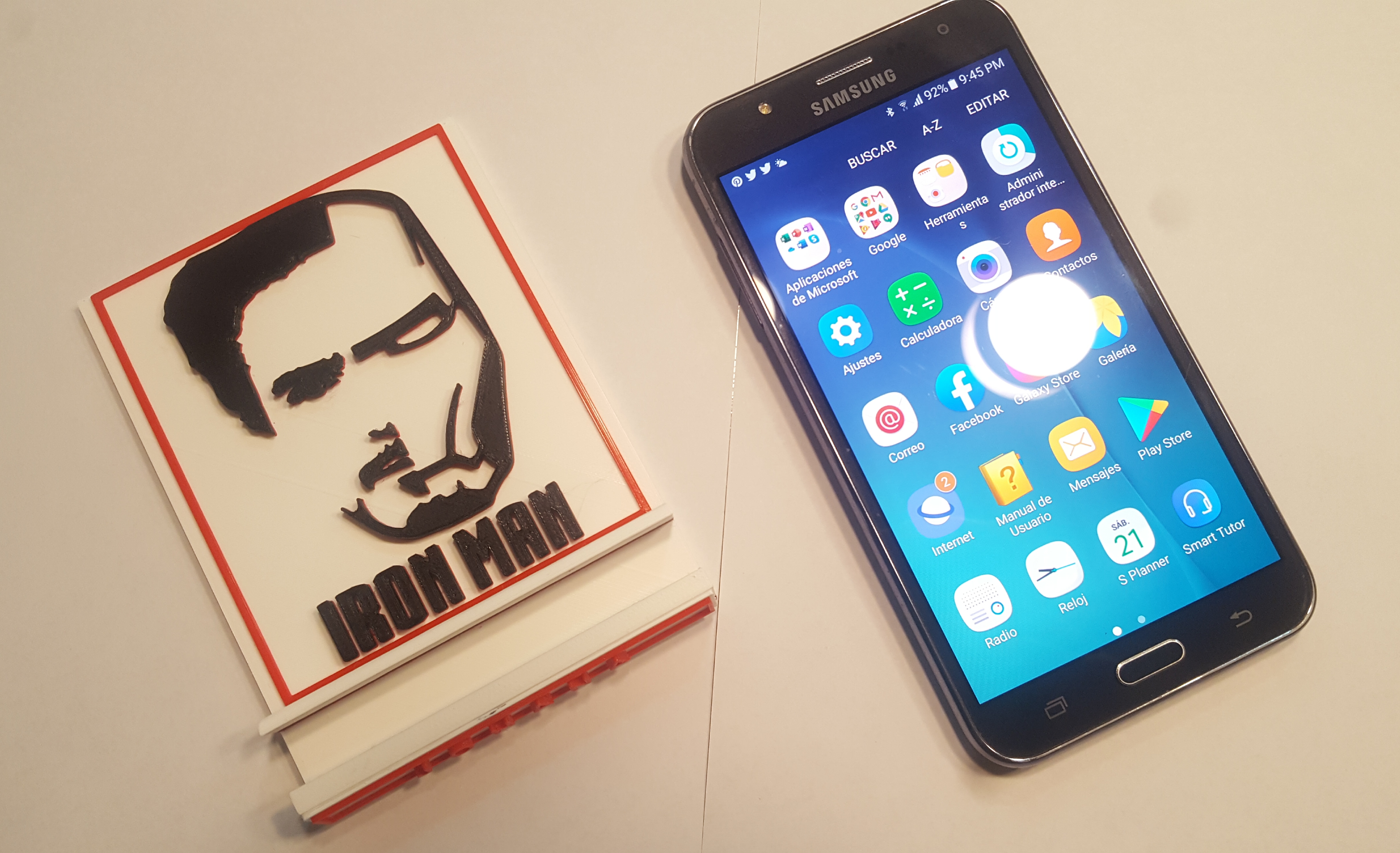 Soporte Celular IRONMAN