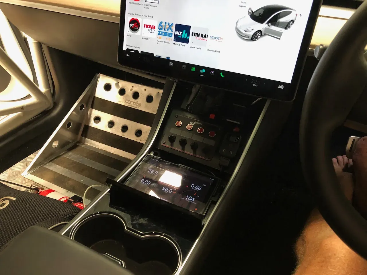 Model 3 on sale tablet mount