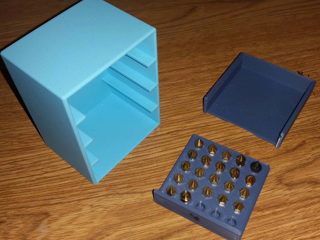 Nozzle drawers