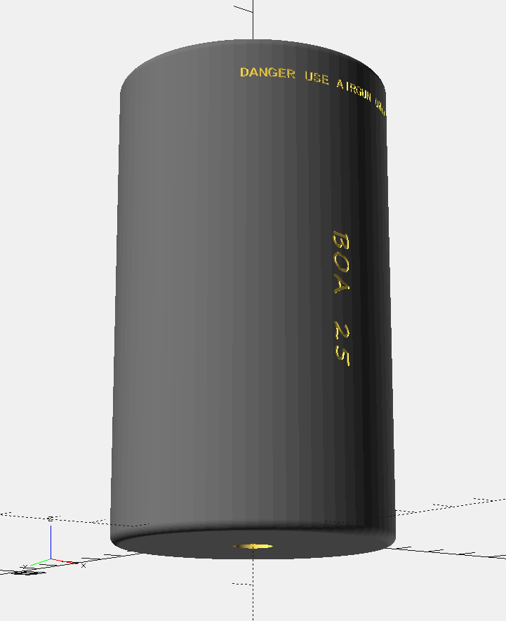 BOA Airgun Silencer / Moderator 17, 22 and 25 calibers