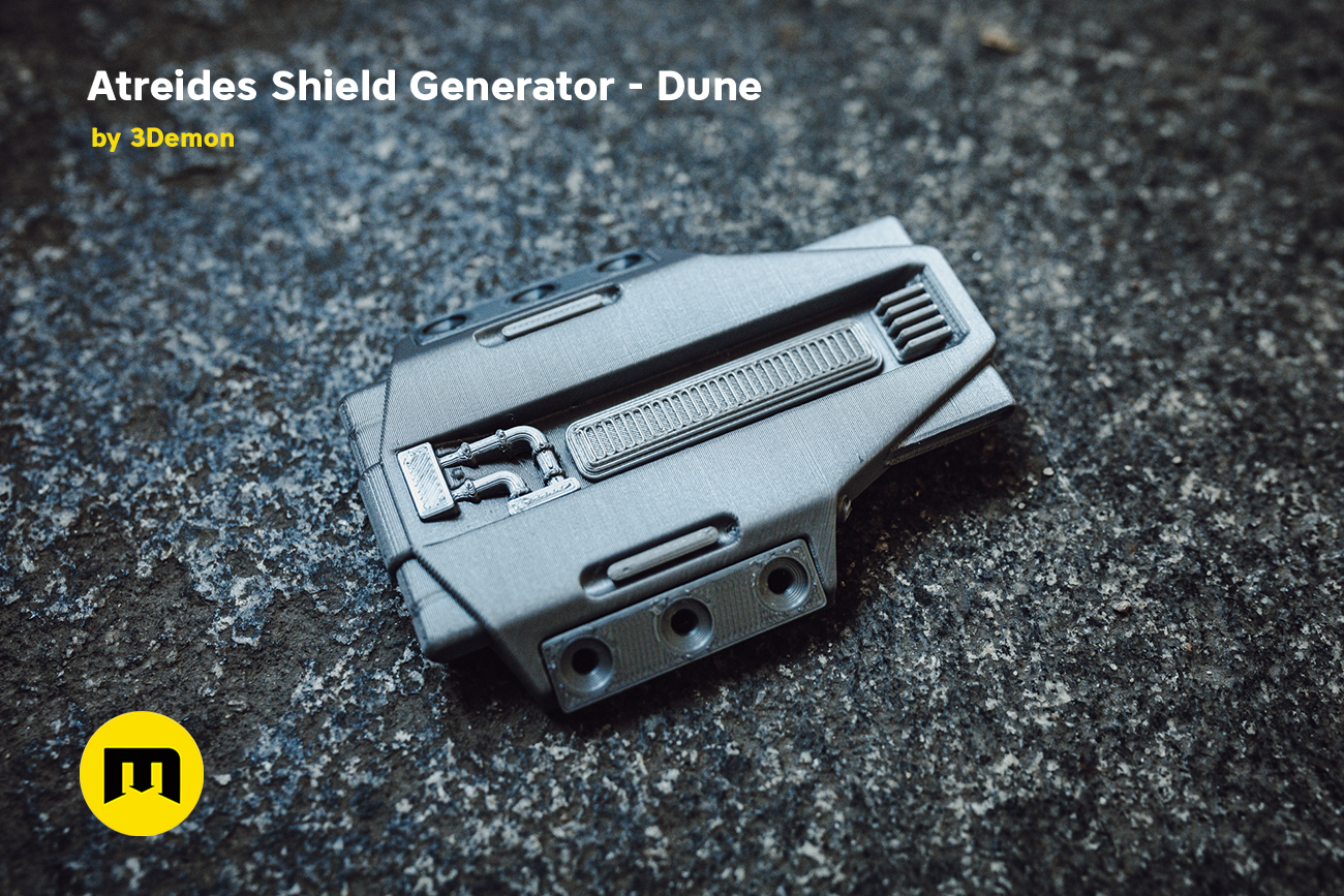 Miniatura 2 do modelo 3D Atreides Shield Generator - Dune
