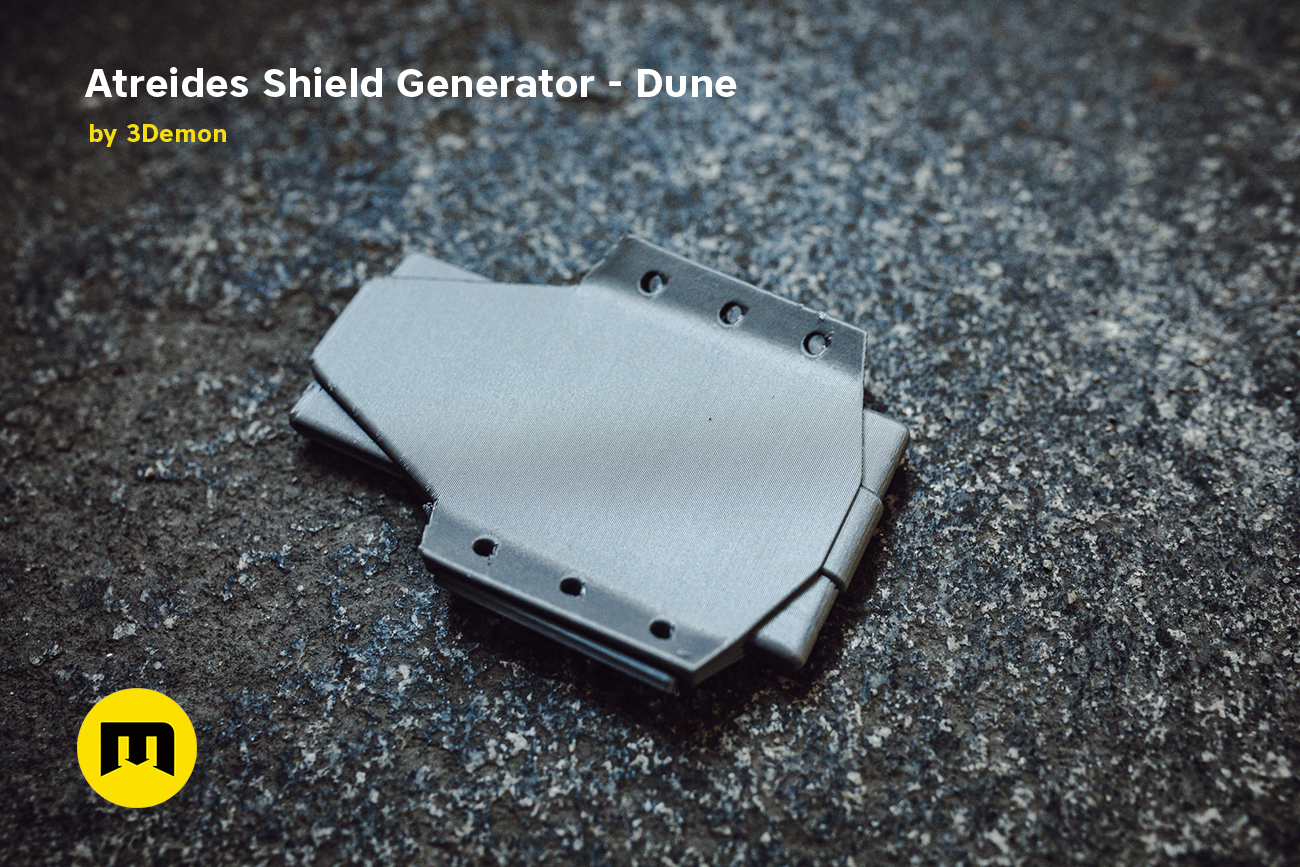 Miniatura 4 do modelo 3D Atreides Shield Generator - Dune