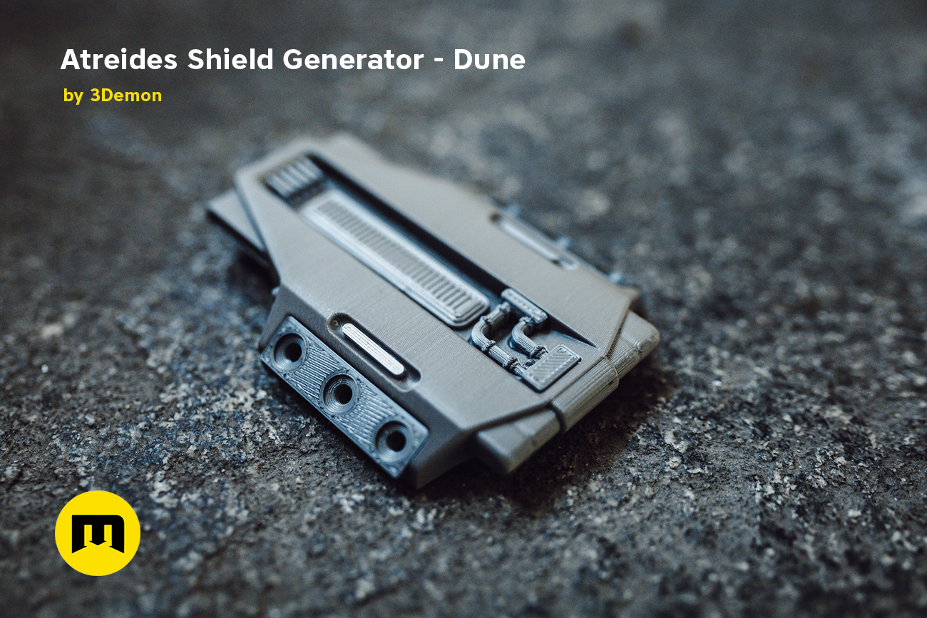 Miniatura 3 do modelo 3D Atreides Shield Generator - Dune