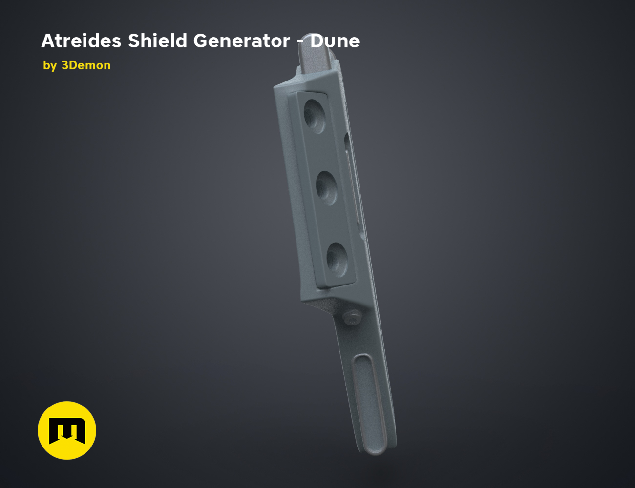 Miniatura 7 do modelo 3D Atreides Shield Generator - Dune