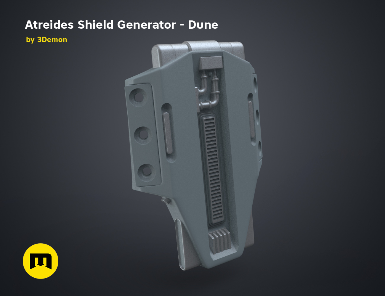 Miniatura 19 do modelo 3D Atreides Shield Generator - Dune