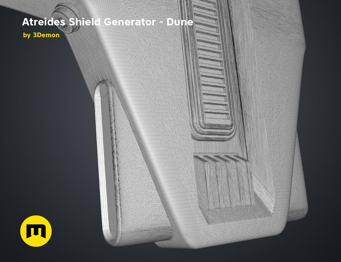 Miniatura 15 do modelo 3D Atreides Shield Generator - Dune