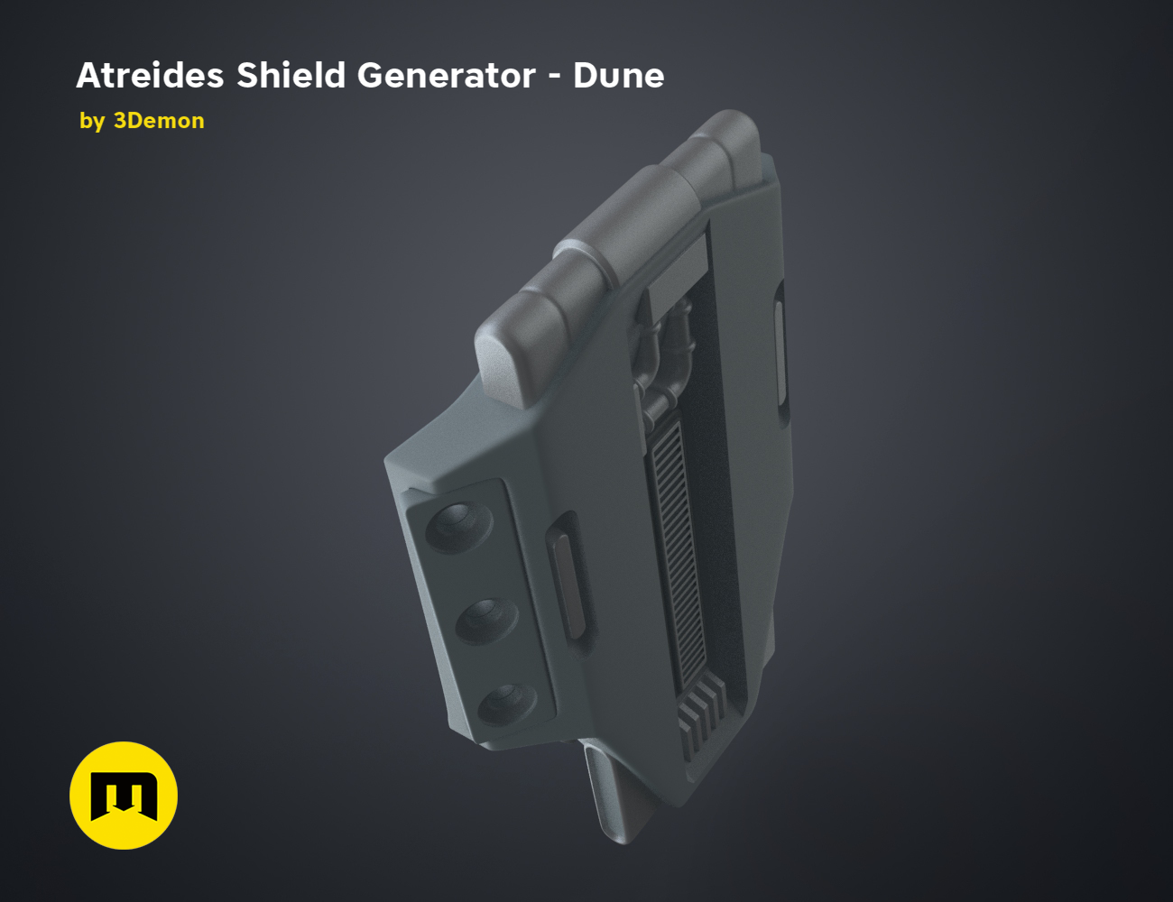 Miniatura 16 do modelo 3D Atreides Shield Generator - Dune