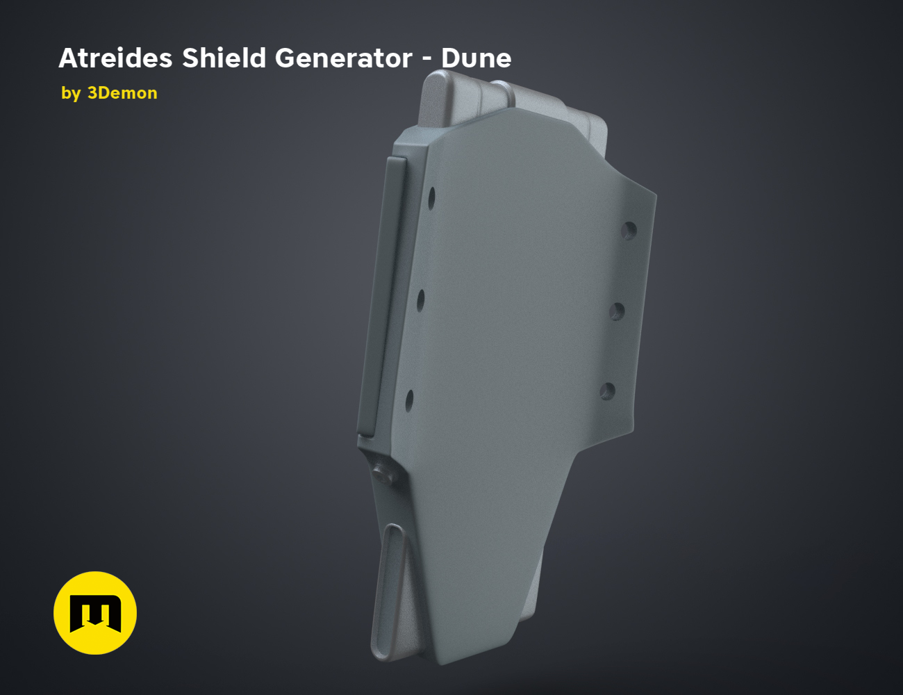 Miniatura 18 do modelo 3D Atreides Shield Generator - Dune