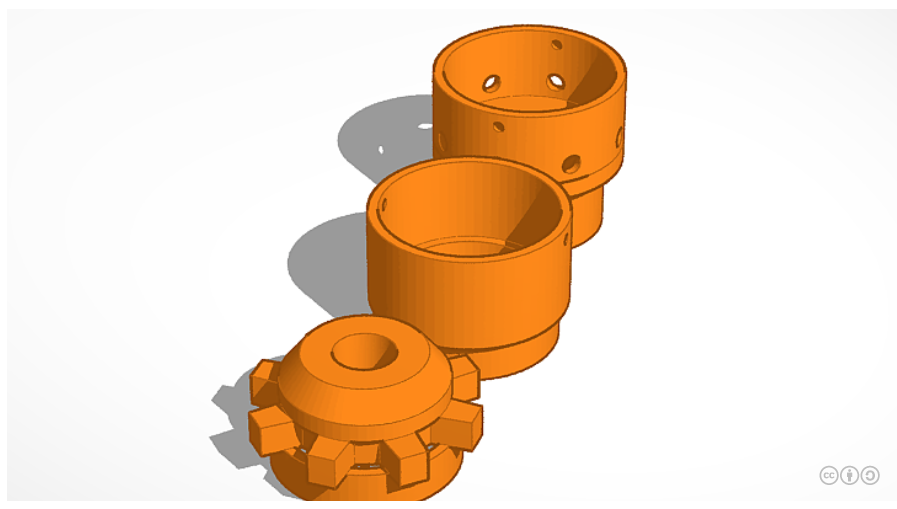 D1 LED Pommel by ASUSenthusiast | Download free STL model | Printables.com