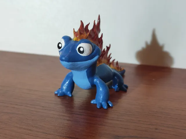 Bruni the Fire Salamander Frozen 2