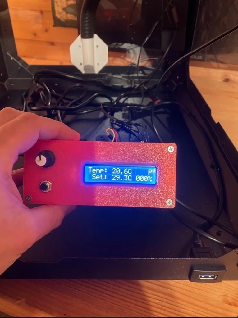 Active temperature controller for enclosure (cooling only)