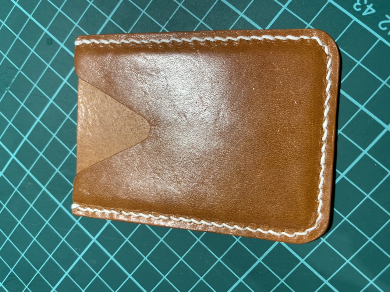 Leather wallet pattern