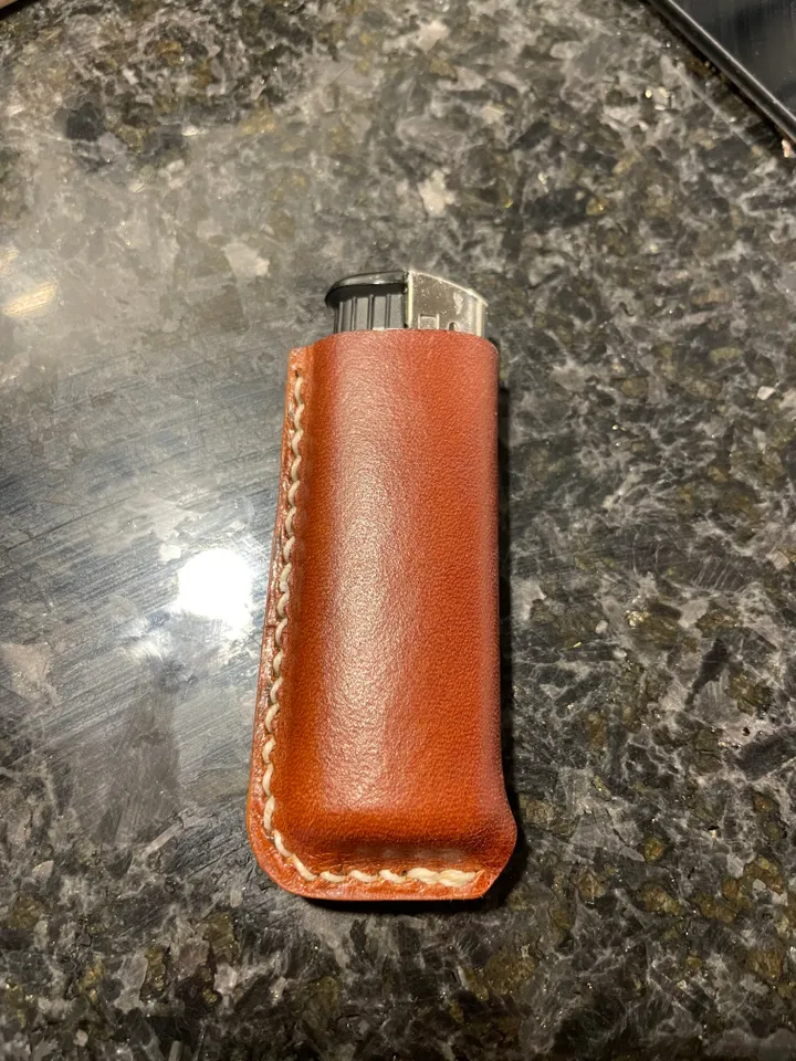 BIC Lighter Cover Pattern, Leather Lighter Case, Key Ring Pattern, Pattern,  Leather Pattern, Leather Pattern PDF, Leather Template. 