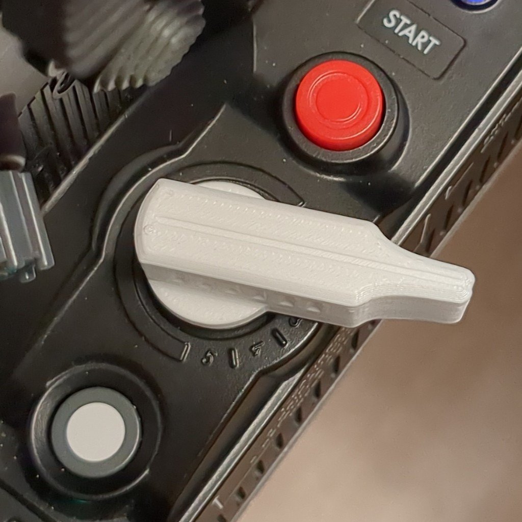 VKB STECS throttle extended selector knob