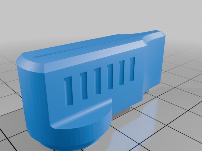 VKB STECS throttle extended selector knob