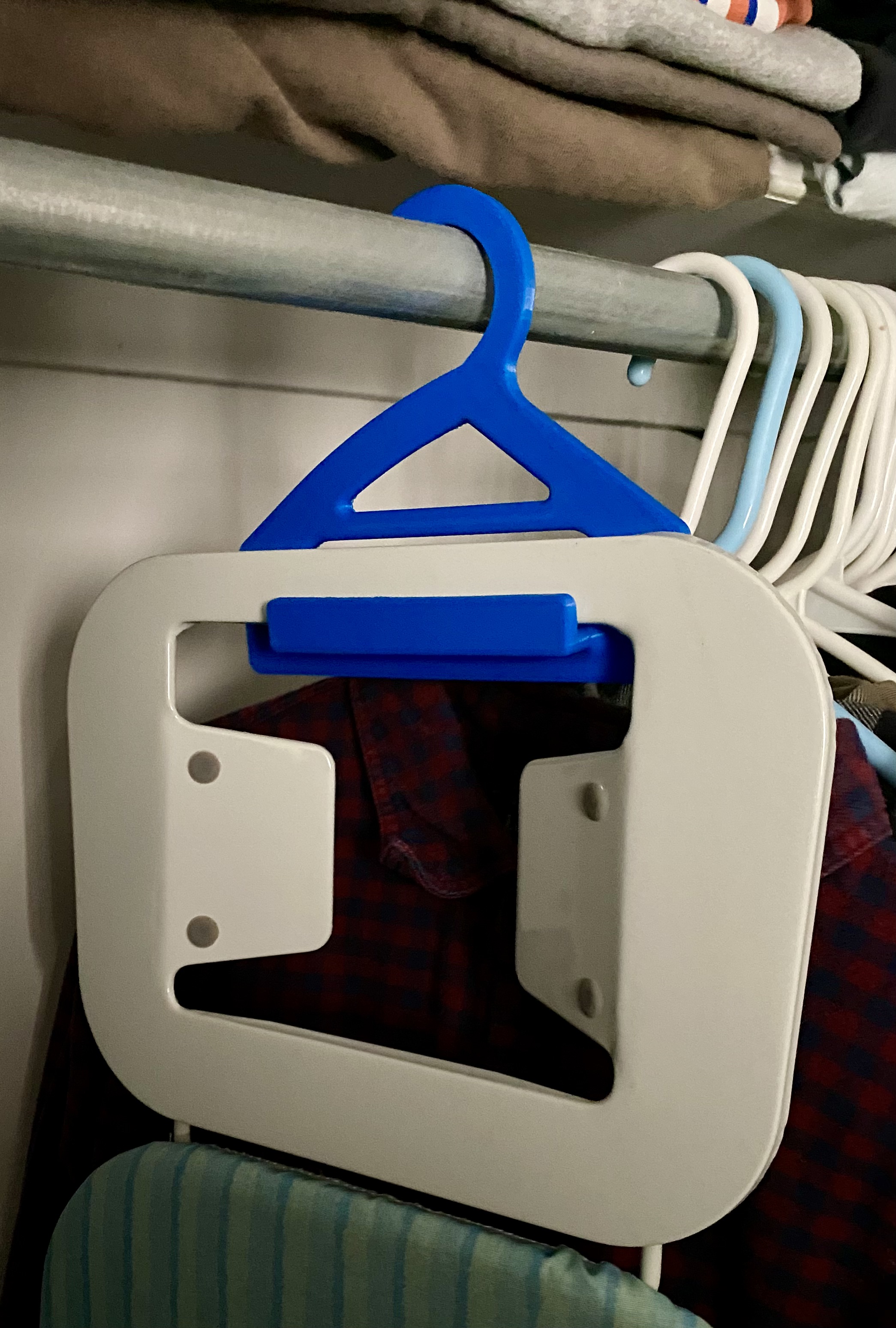 Ironing Board Hanger by djcody Download free STL model