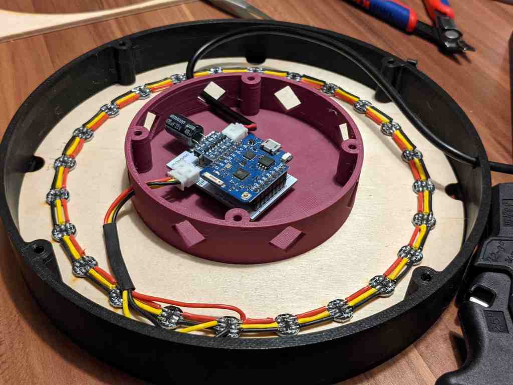 Miniatura 2 do modelo 3D Verdandi - Digital Analog Clock