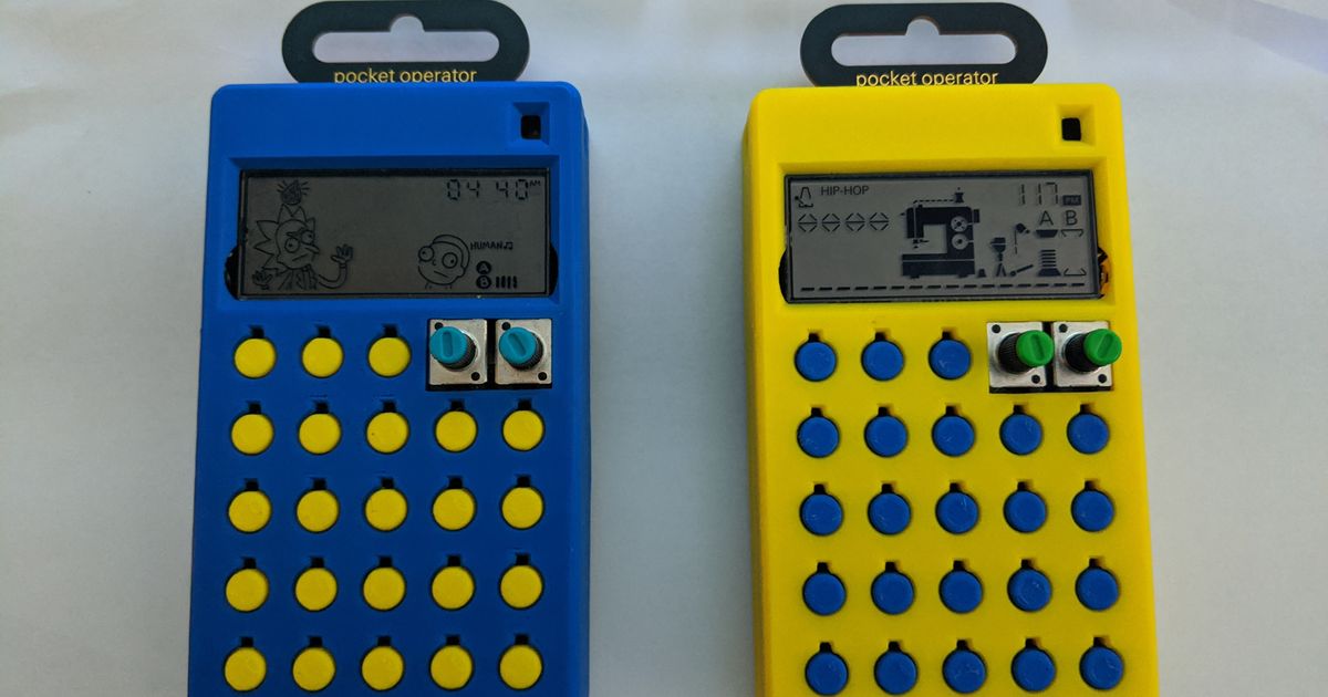 Printing Pocket Operator Cases with Edna —