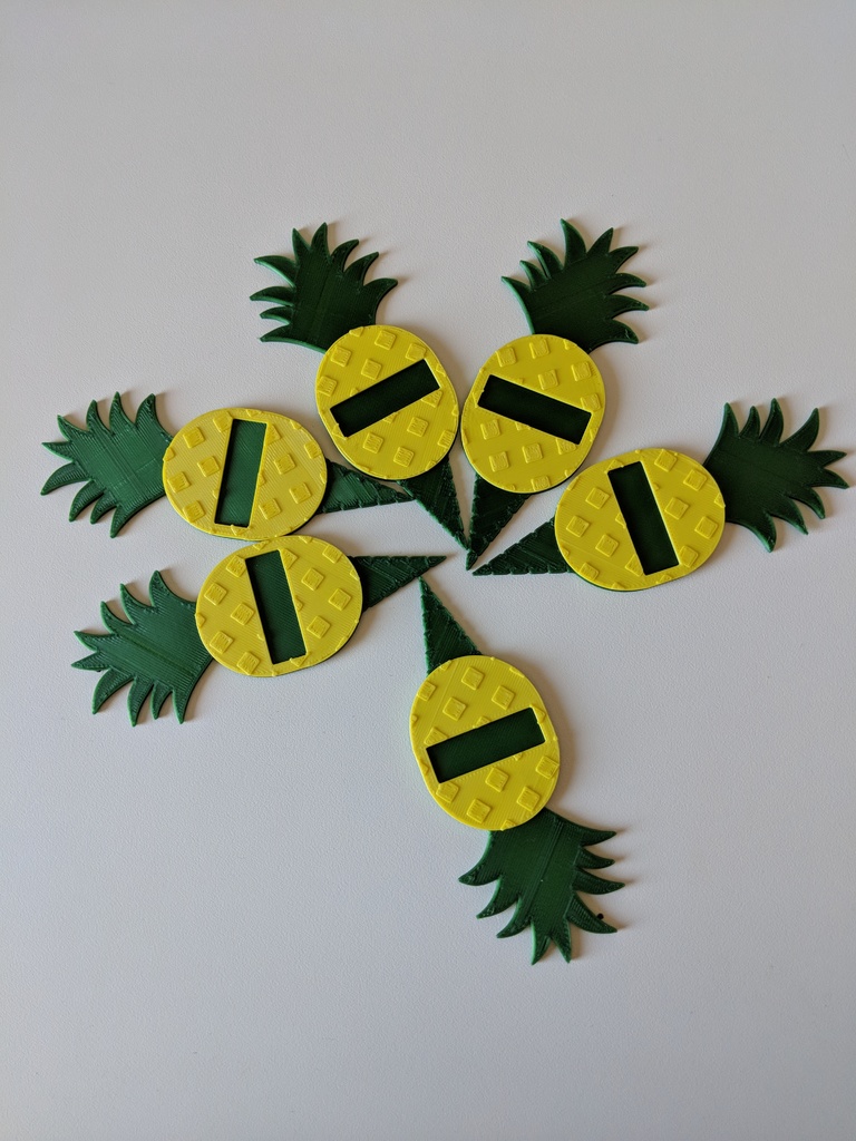 Pineapple flower label — miniatura 5
