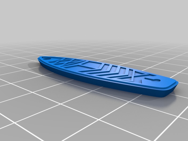 SUP surfboard by Modisch Fabrications Download free STL model