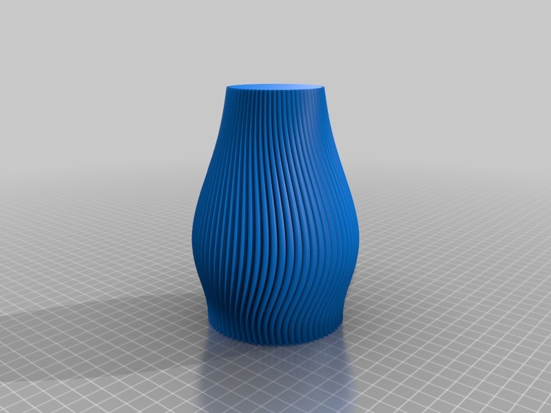 Miniatura 9 do modelo 3D Ribbed Vase