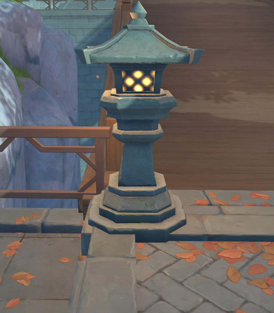 Asian looking lantern (Genshin Impact)