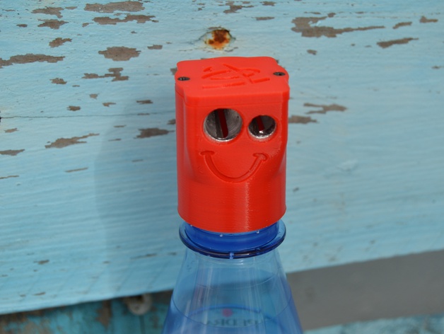 Bottle pencil sharpener (container)