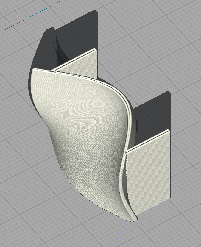 Miniatura 2 do modelo 3D Wellenschale