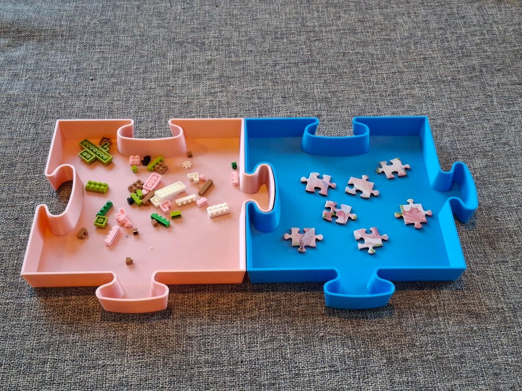 Jigsaw trays