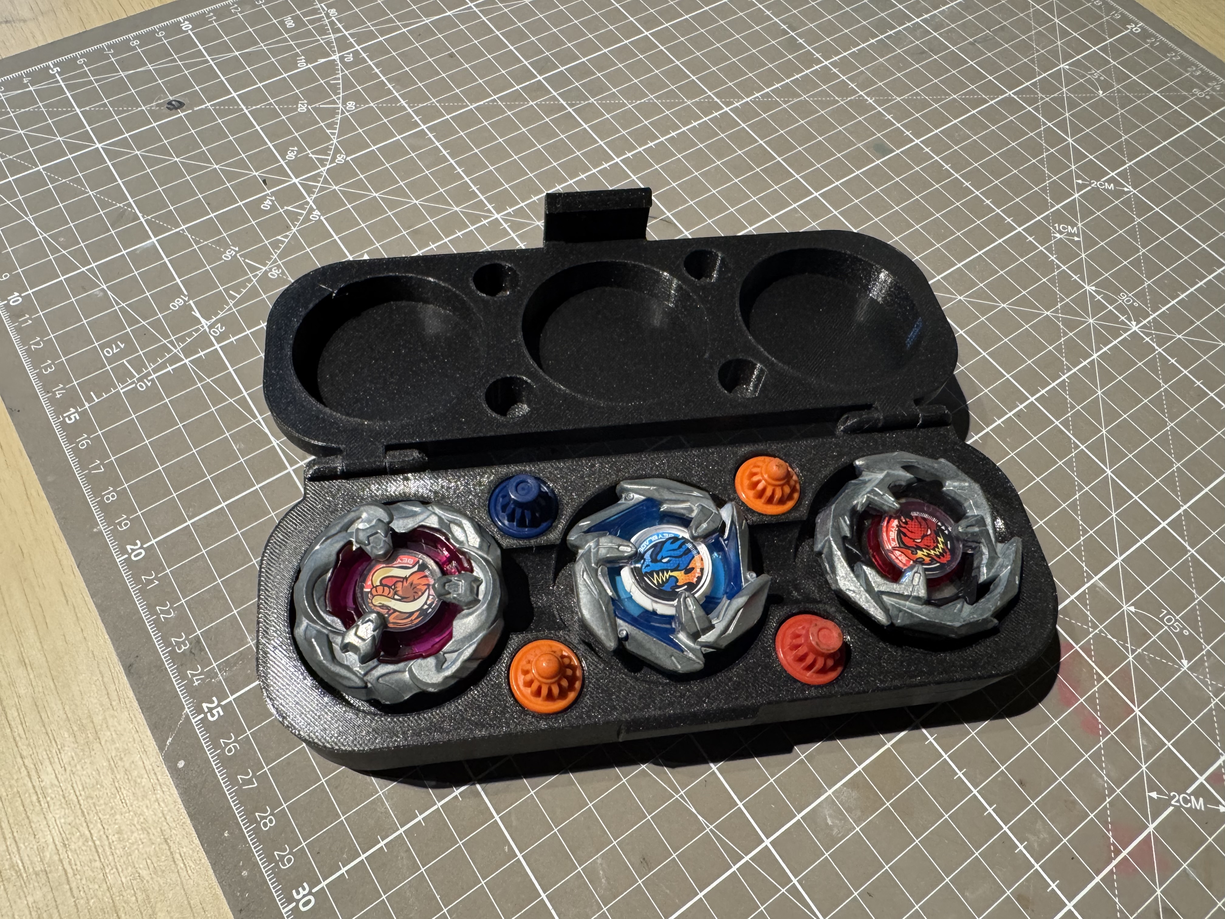 Beyblade X case - holds 3