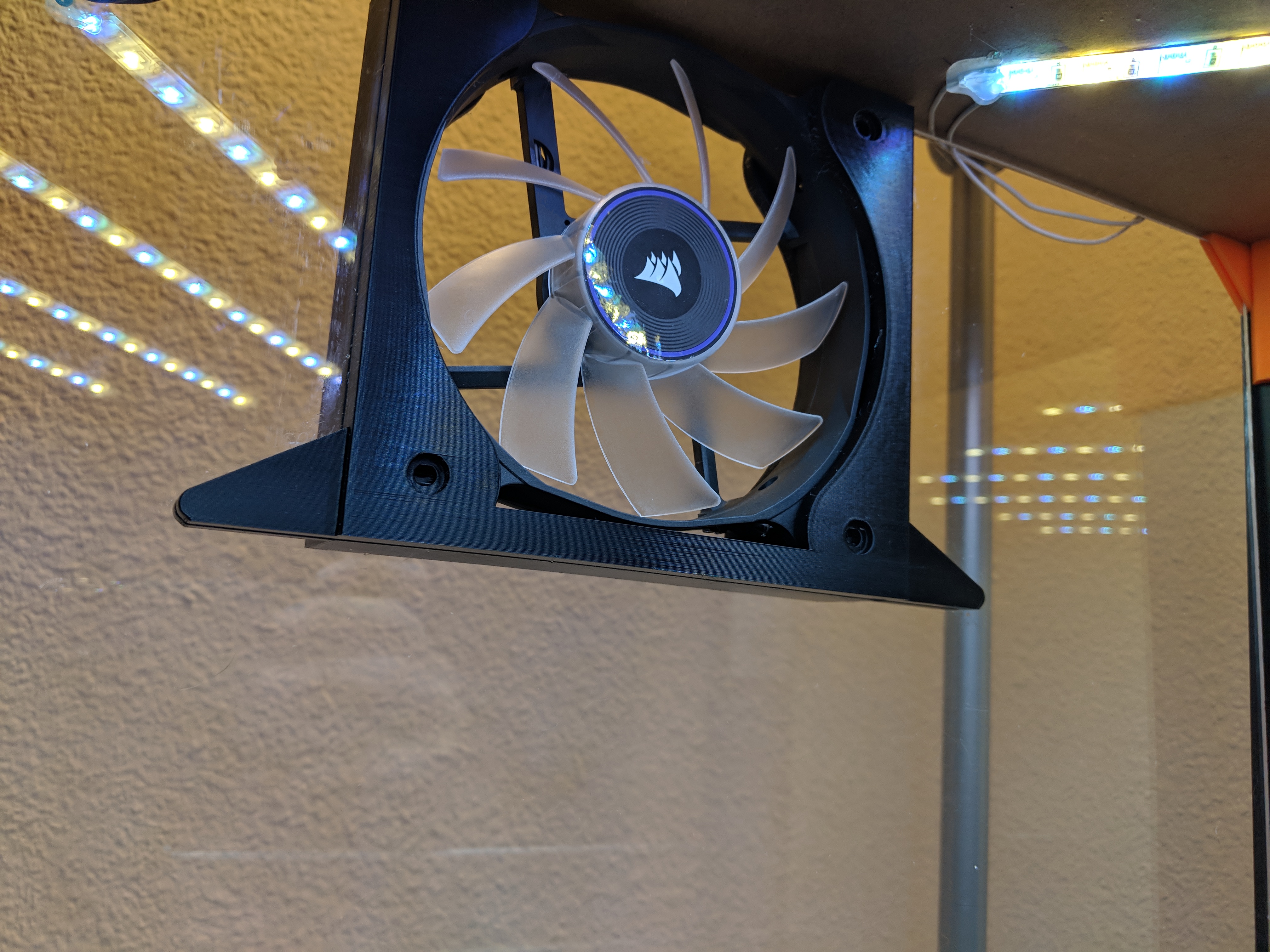 120x120mm Fan Mount for Prusa IKEA Lack Enclosure