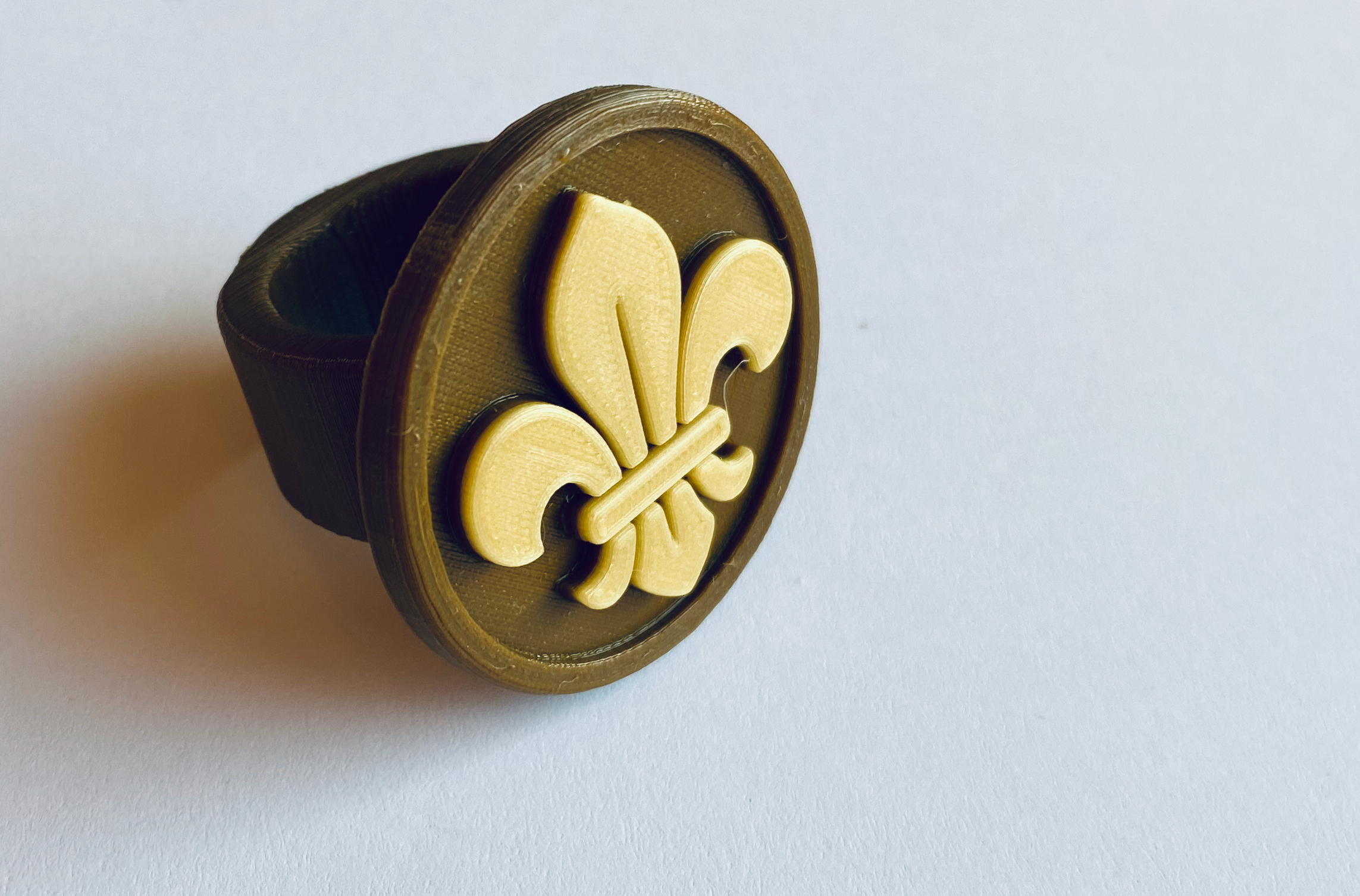 Turbánek na skautský šátek / Scout scarf woggle