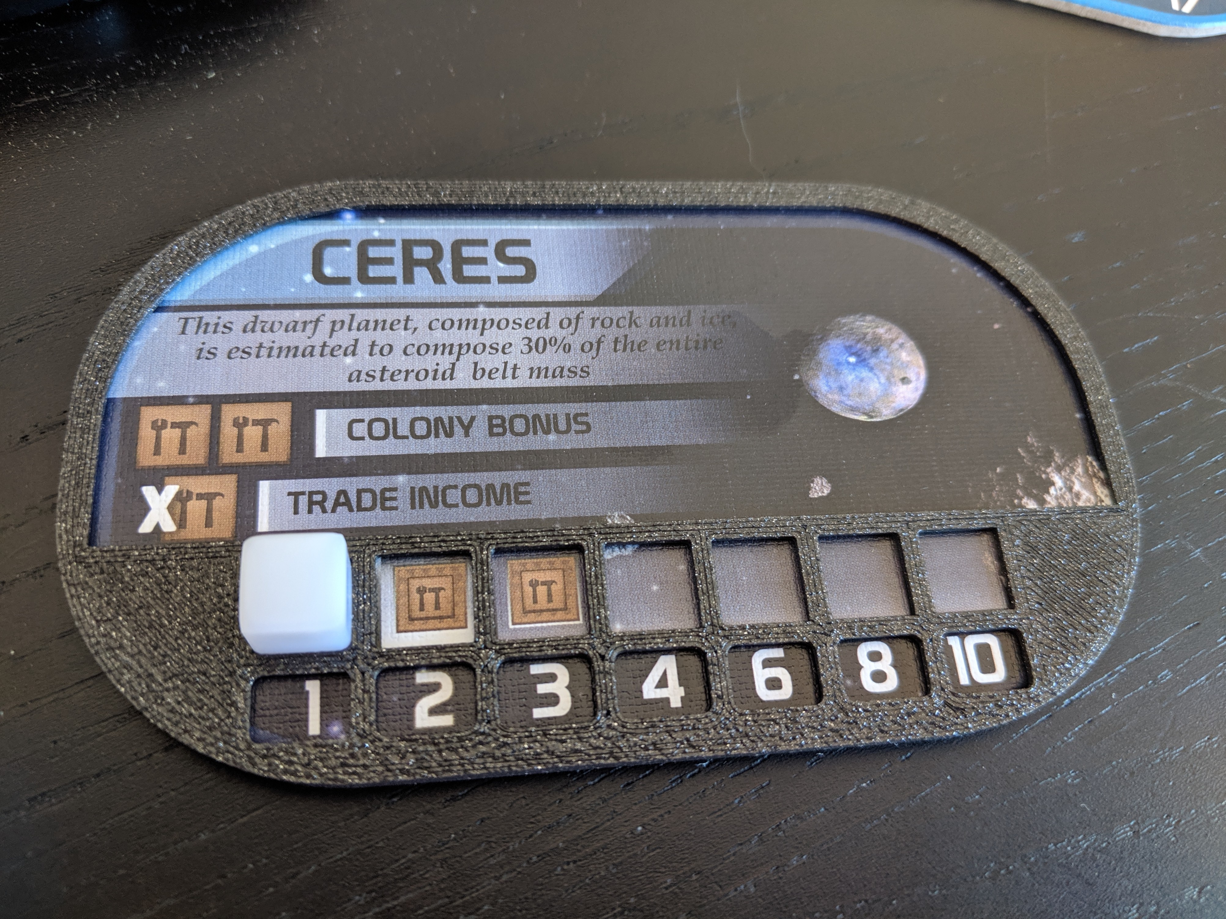 Terraforming Mars - Colonies Faceplate