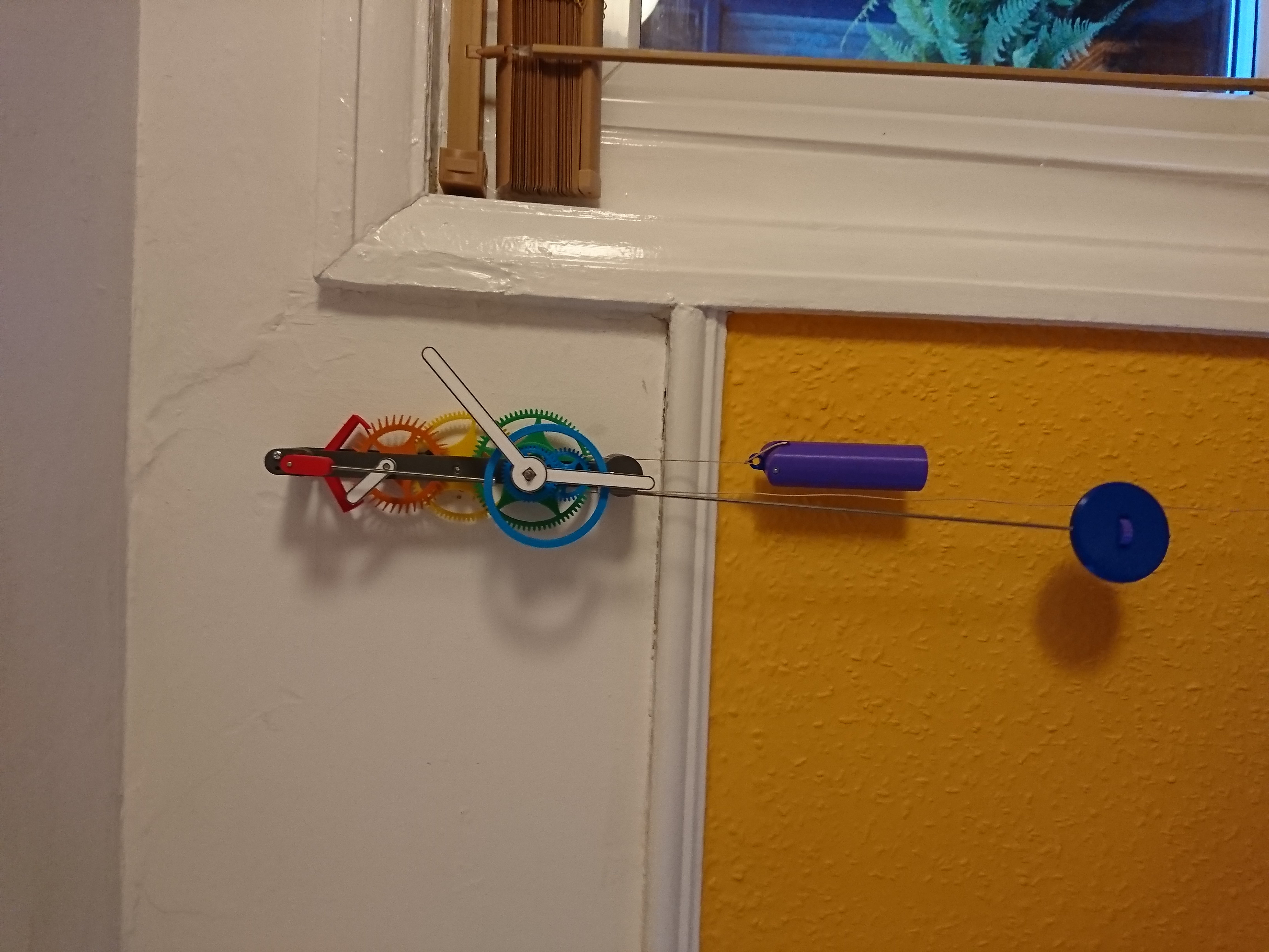 Miniatura 4 do modelo 3D Pendulum Clock