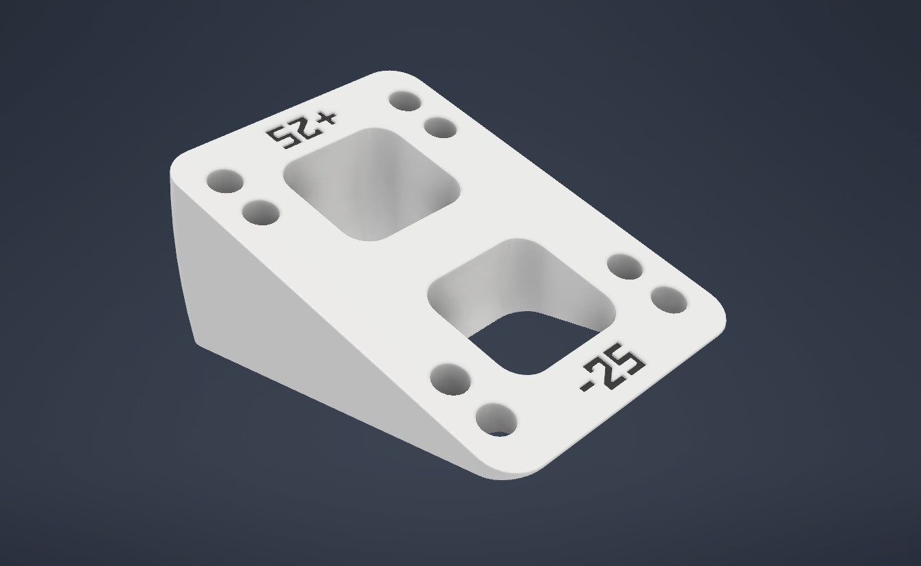 Longboard Truck Risers Rogue cast