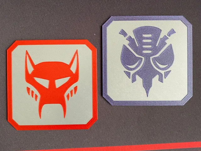 Transformers Beast Wars Coasters / Action Figure Stands