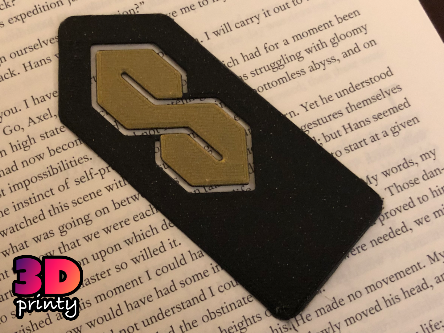 Miniatura 2 do modelo 3D Cool S Bookmark