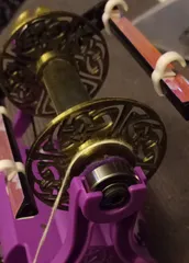 Celtic interlace bobbin ends for the EEW Nano